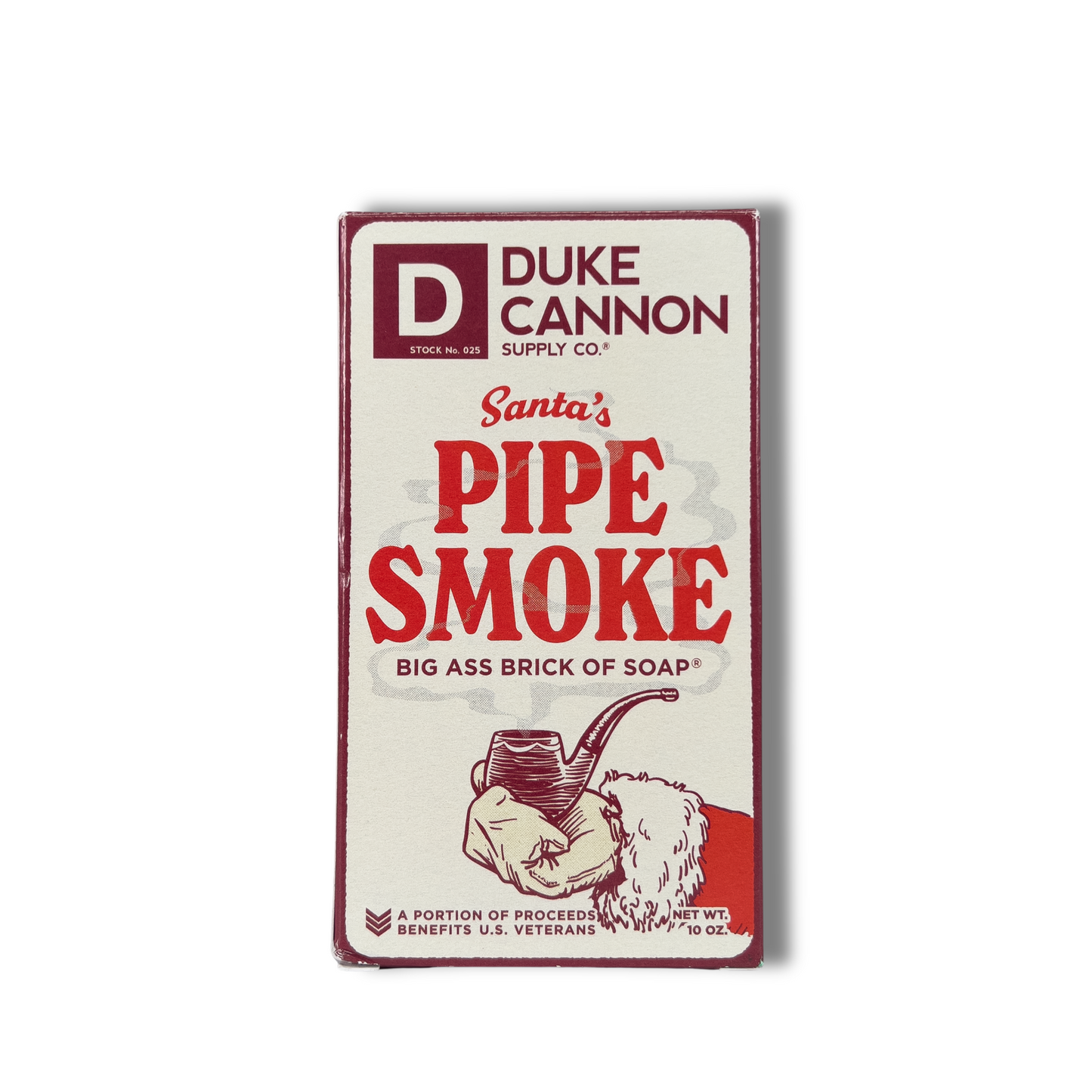 Duke Cannon Santa’s Pipe Smoke Big Ass Brick of Soap Bar I 10 oz