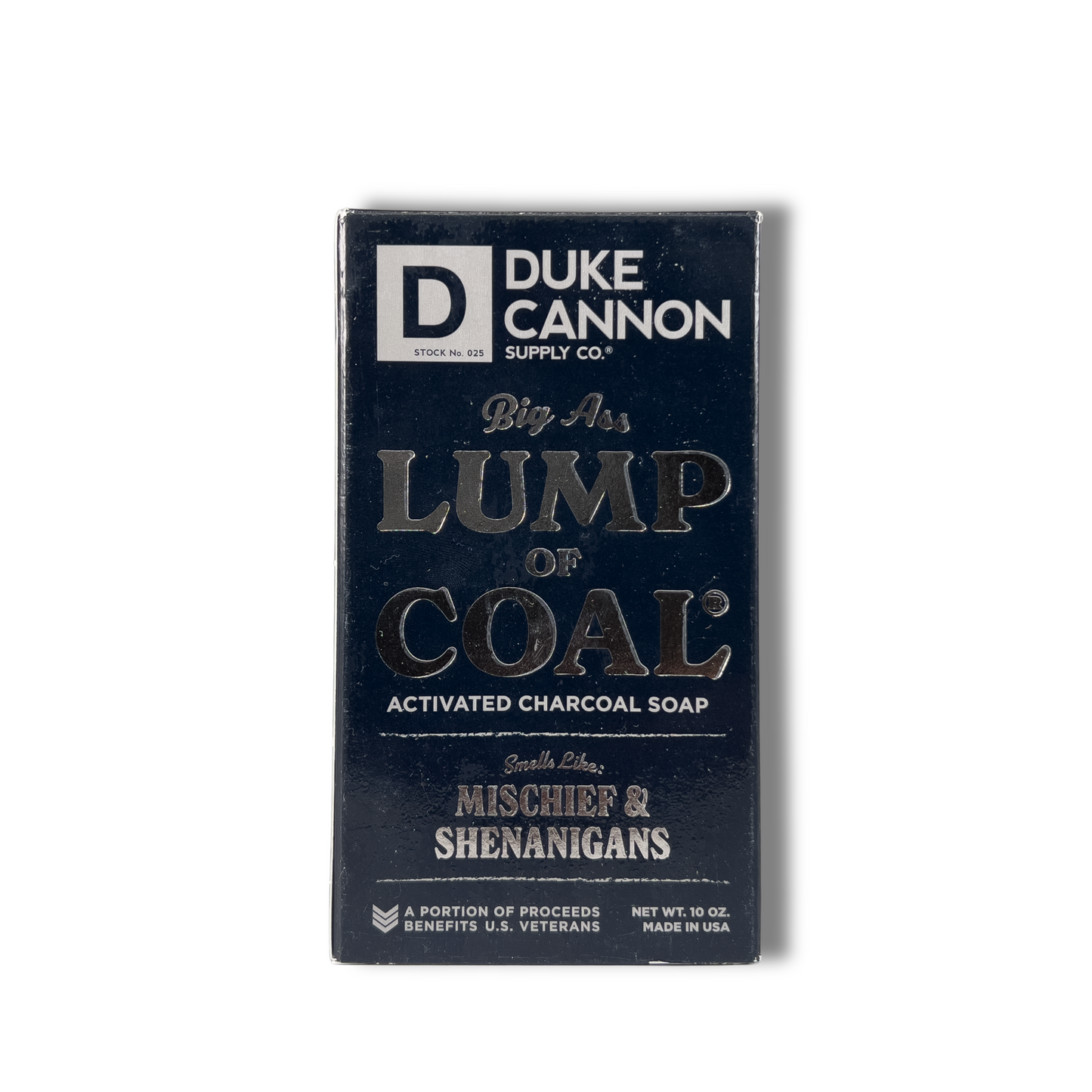 Duke Cannon Lump of Coal Big Ass Brick of Soap Bar I 10 oz
