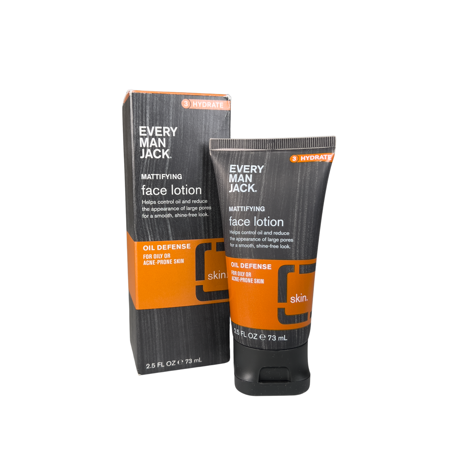 Every Man Jack Mattifying Face Lotion - Oil Defense, 2.5 fl oz