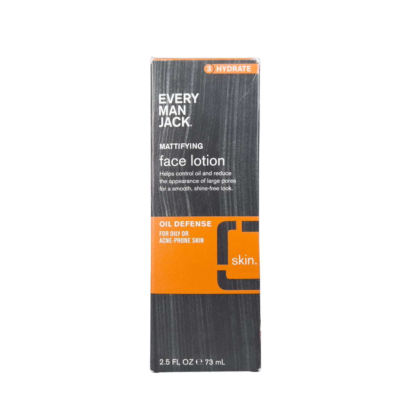 Every Man Jack Mattifying Face Lotion - Oil Defense, 2.5 fl oz