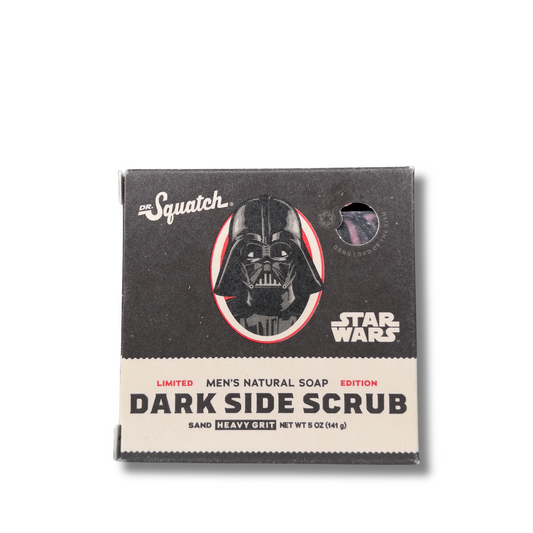 Dr. Squatch Star Wars Dark Side Scrub - Darth Vader, 5 oz