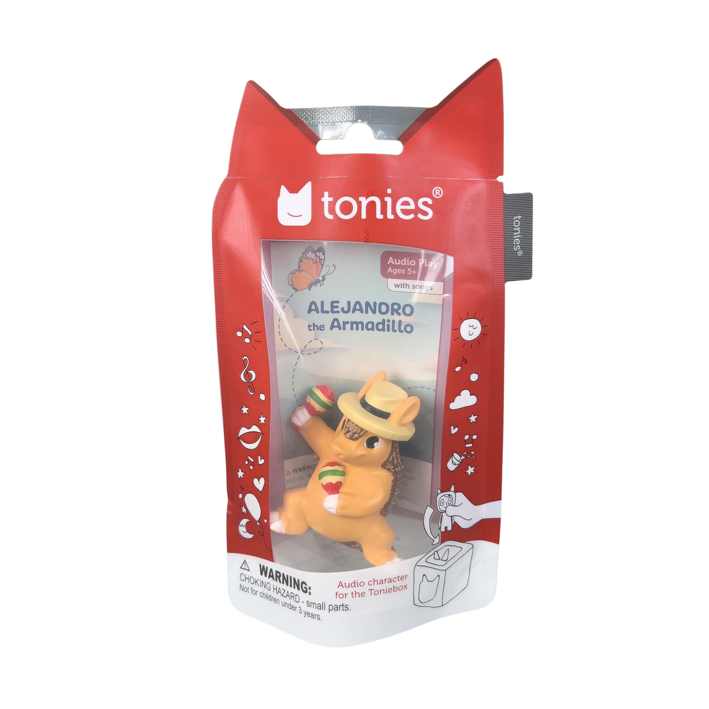 Tonies Alejandro the Armadillo Audio Play Figurine for Toniebox