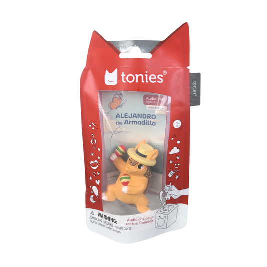 Tonies Alejandro the Armadillo Audio Play Figurine for Toniebox