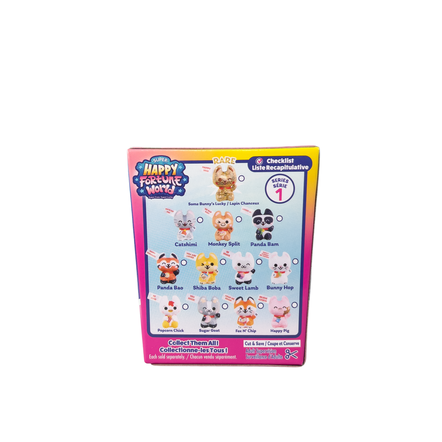 Super Happy Fortune World Mini Collectible Stylized Plush - Series 1 Mystery Pack