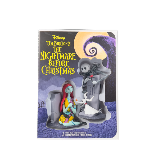 Hallmark Disney Nightmare Before Christmas Jack, Sally & Zero Ornament Set - 2 Pieces