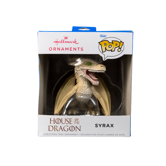 Hallmark House of the Dragon Syrax Funko POP! Christmas Tree Ornament