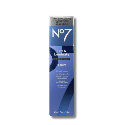No7 Lift & Luminate Triple Action Face Serum 1.69 fl oz