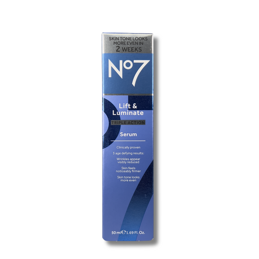 No7 Lift & Luminate Triple Action Face Serum 1.69 fl oz